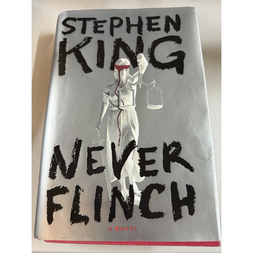 Never Flinch A Novel by Stephen King 2025 Hardcover First Edition 1st Printing